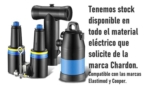 Conector Compresión P/ Cuerpo T 15/25/35kv Hasta 750kcm