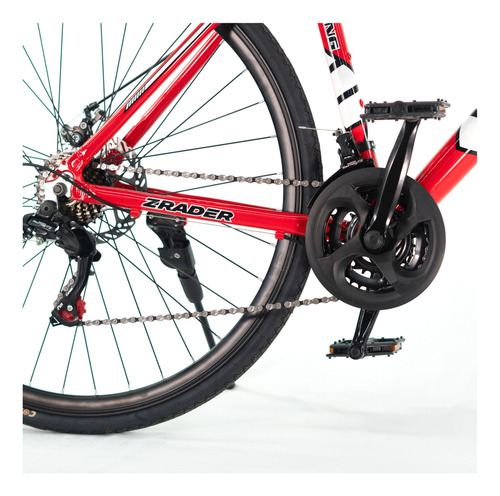 Bicicleta Speed Bike Aro 700 21v Shimano Cor Vermelho