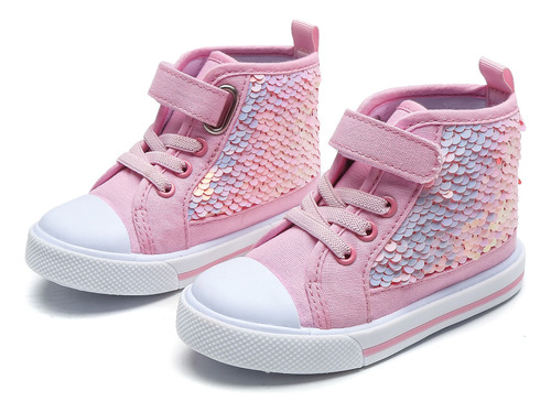 Sustitución Casual De Sequin Princess Para Niñas