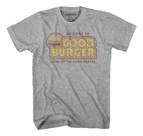 Nickelodeon Camiseta Good Burger Para Hombre De Los Años 90 