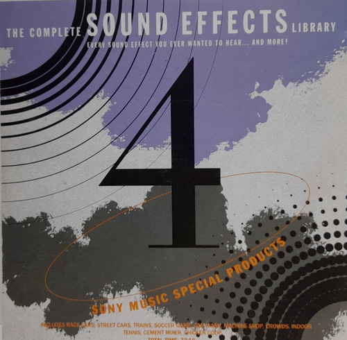 Cd Sound Effects Vol 4