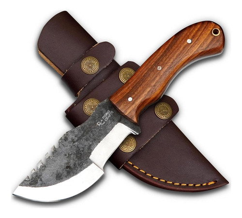 Cuchillo Rastreador Rising Crafts 21.6 Cm Full Tang Camping