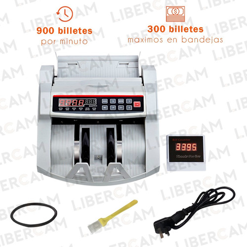 Contadora De Billetes Máquina Cuenta Dinero Detector Falsos