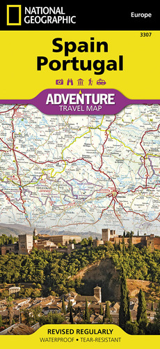 Book : Spain And Portugal Map (national Geographic Adventur
