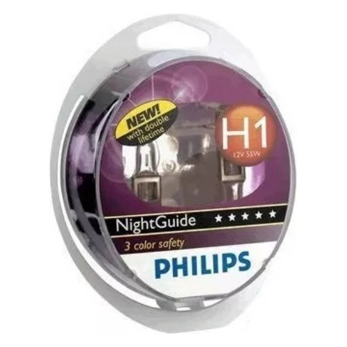 Lampada Philips Nightguide H1 - 12v - 55w - Par - 12258ng