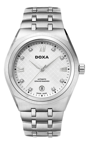Reloj Doxa Prestige Automático Hombre Acero Plateado D120swh