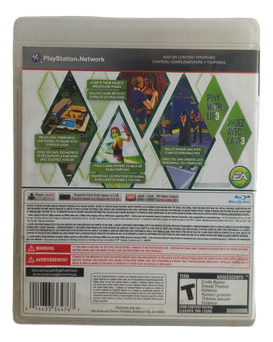 The Sims 3 - Mídia Física Ps3 C/manual (Usado)
