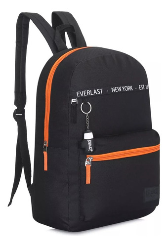 Mochila Everlast Reforzada Urbana Escolar Deportiva Llavero