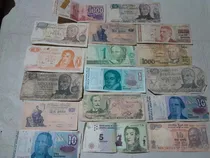 Comprar Billetes. Superlote De 17 Billetes De Argentina Y El Mundo