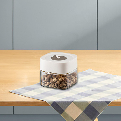 Frasco Hermético Frasco De Vidrio Recipiente De 500ml