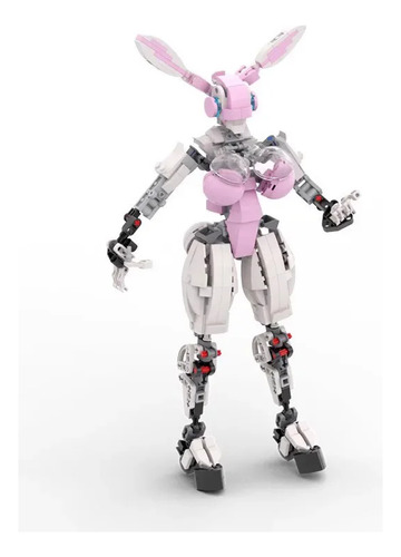 Bunny - Angel Bunny Mecha Girl Robot Blocks Toy