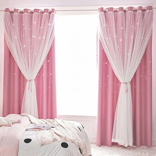 ~ Cortinas Blackout For Niños Dormitorio 132*214 Cm 1 Panel