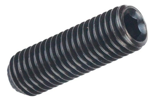Parafuso Allen Ponta Côncava M4 X 16mm Oxidado Preto 10 Pçs