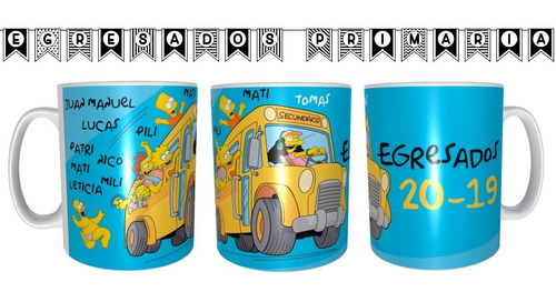 Taza De Plastico Personalizada Egresados Egresaditos 