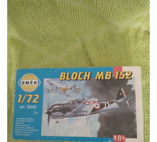 Maqueta Para Armar Avion Bloch Mb 152 1/72