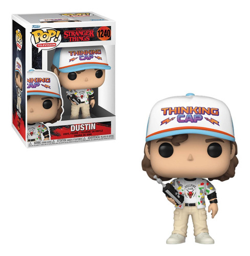 Funko Pop Dustin 1240 Pop Stranger Things Lançamento