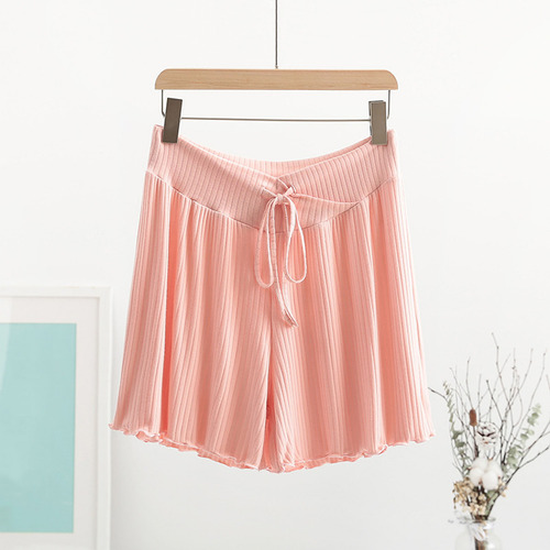 Pantalones Cortos De Verano Con Vendaje De Cintura Elástica