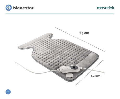 Almohadilla Electrica Cervical Termica Terapeutica 100w HP302
