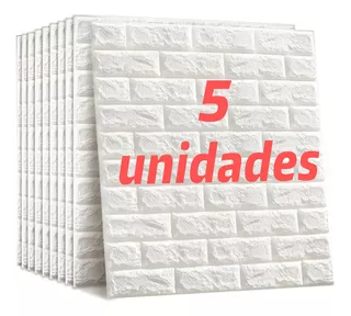 Papel Tapiz Autoadhesivo 3d Para Pared 5 Pcs Para Decoración