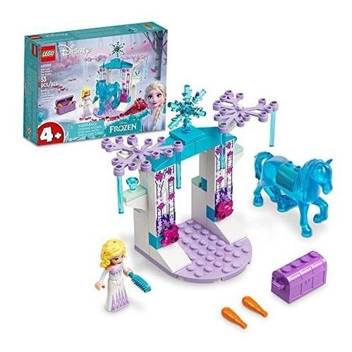 Lego Disney Elsa Y El Kit De Construccion Ice Stable 43209