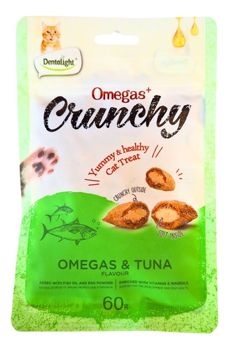 Cats Treat Galleta Rellena Omegas Y Atun Crunchy 60g