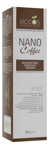 Exfoliante facial y corporal enzimático con café nano