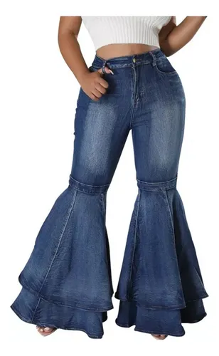 Pantalones Acampanados Para Mujer