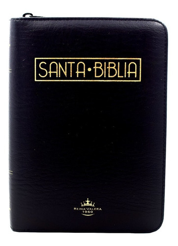 Biblia Cristiana Reina Valera 1960 - Negra - Letra Grande