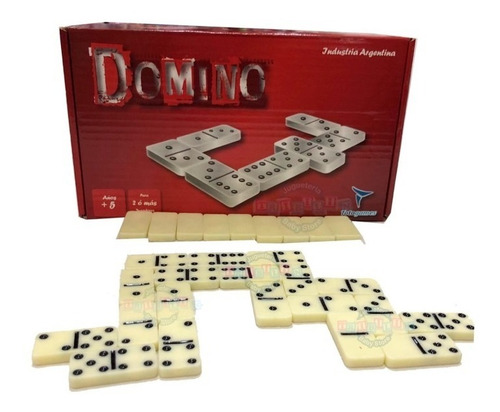 Domino De Puntos Familiar Fichas Chicas En Caja Triblinbb