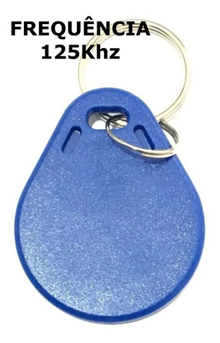 Imagem 3 de 3 de Kit 10 Chaveiro Prox Rfid Tag Automatiza 125k Primebras