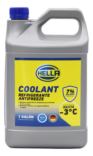 Coolant Antifreeze -3°c Galon 3.8lts