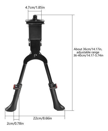 Soporte Para Patadas De Bicicleta Accesorios De Bicicleta Aj