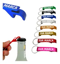Comprar 200 Chaveiros Personalizados Abridor Laser Empresa Brinde