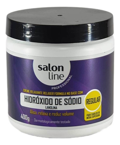 Salon Line Hidróxido De Sódio Regular 400g