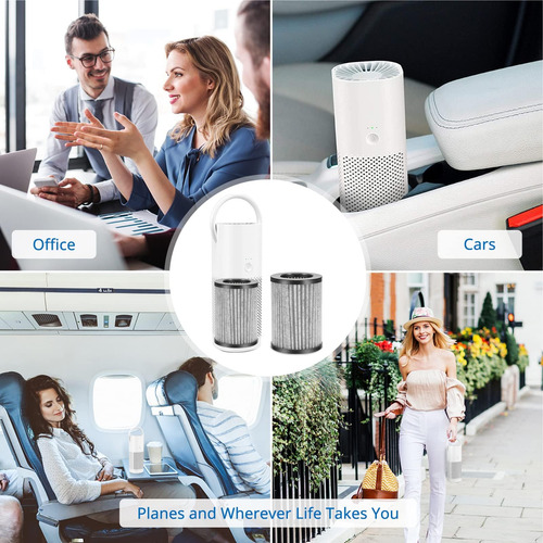 Paquete De 4 Filtros De Repuesto Compatibles Con Pure Mini