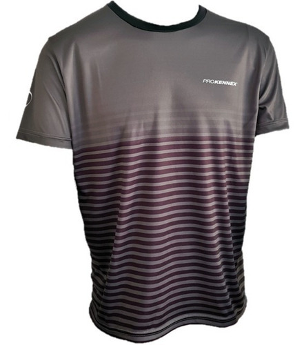 Remera Tenis Padel Prokennex Dryfit Gris