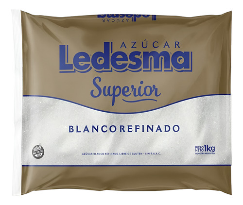 Azúcar Ledesma Molida Superior 20 Unidades/por 1kg