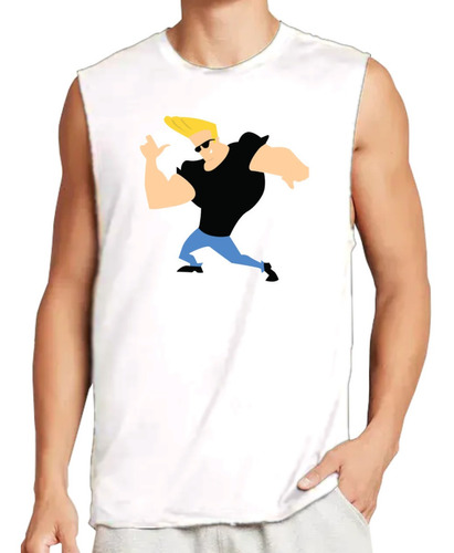 Playera Tank De Hey Mama Jhonny-bravo