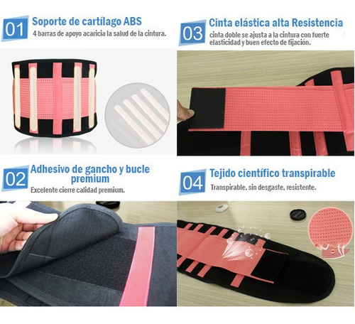 Imagen 5 de 7 de Faja Reductora Moldeadora Statufit Original Garantizada