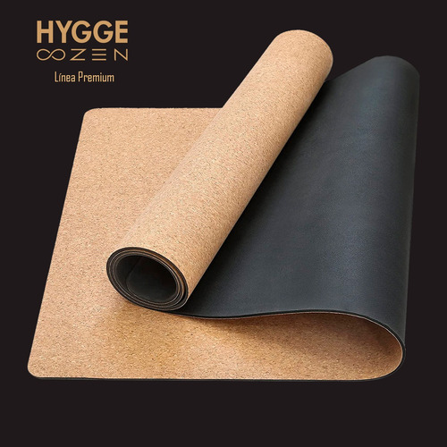 Imagen 7 de 10 de Mat Superior Ecológico Yoga Poliuretano Pu Caucho Corcho 4mm