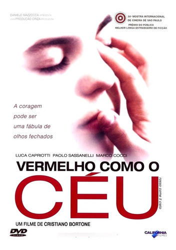 Dvd -  Vermelho Como O Céu - ( Rosso Come Il Cielo )