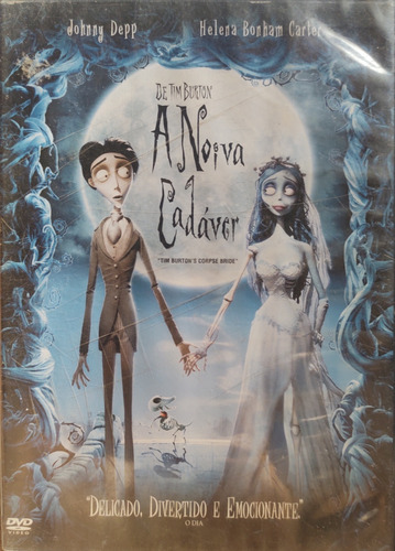 Dvd A Noiva Cadáver Tim Burton Johnny Depp (Usado)