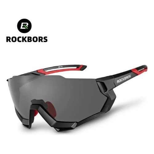 Lentes Ciclismo Bicicleta Rockbros 5 Cristales Negro