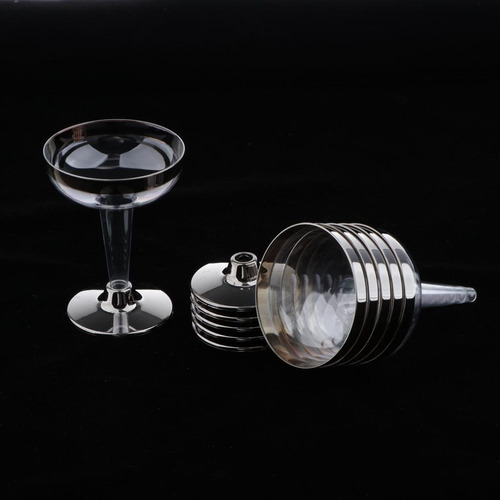 Navidad Vaso Desechable Para Fiestas Y Bodas Plata