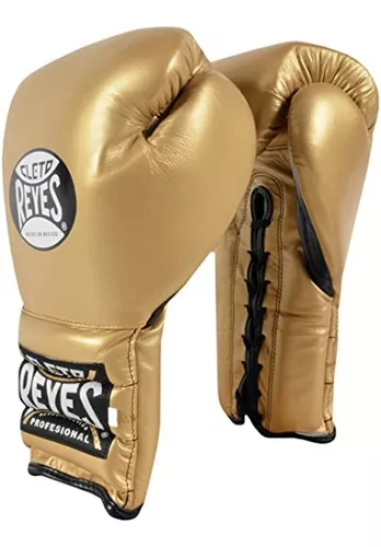 Guantes Box Cleto Reyes Agujeta Dorado 16 Oz