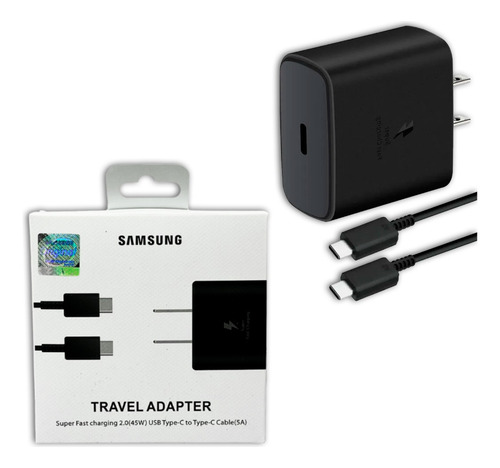 Cargador Samsung S24 Carga Rapida Tipo C 45w Original Nuevo
