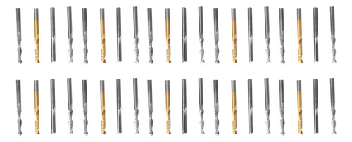 Fresadora Cnc Router Bits, 40 Unidades/juego, Vástago De 1/8