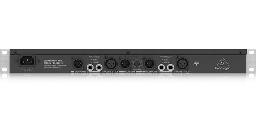 Rack Eq Ecualizador Behringer Fbq1502hd 15 Band Musicapilar