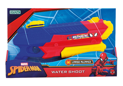 Lanzador De Agua Water Shoot Spiderman Ditoys 2522