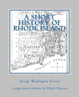 Libro A Short History Of Rhode Island (large Print) - Mar...
